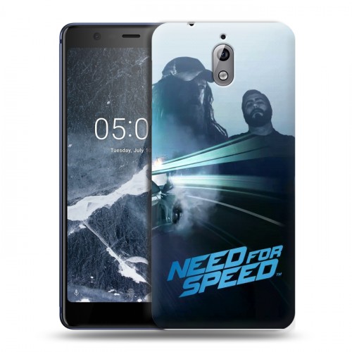 Дизайнерский силиконовый чехол для Nokia 3.1 Need For Speed