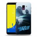 Дизайнерский пластиковый чехол для Samsung Galaxy J6 Need For Speed