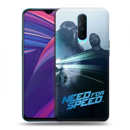 Дизайнерский пластиковый чехол для OPPO RX17 Pro Need For Speed