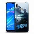 Дизайнерский пластиковый чехол для Huawei Y6 (2019) Need For Speed