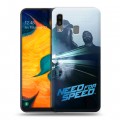 Дизайнерский силиконовый чехол для Samsung Galaxy A30 Need For Speed