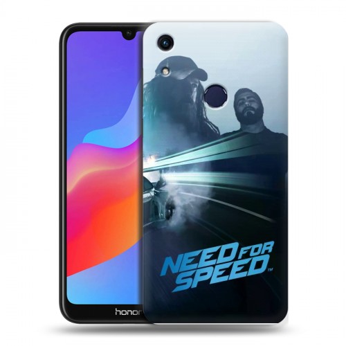 Дизайнерский пластиковый чехол для Huawei Honor 8A Need For Speed