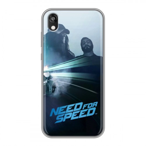 Дизайнерский силиконовый чехол для Huawei Honor 8s Need For Speed