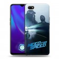 Дизайнерский силиконовый с усиленными углами чехол для OPPO A1k Need For Speed