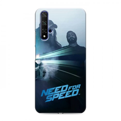 Дизайнерский силиконовый чехол для Huawei Honor 20 Need For Speed