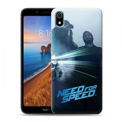 Дизайнерский силиконовый чехол для Xiaomi RedMi 7A Need For Speed