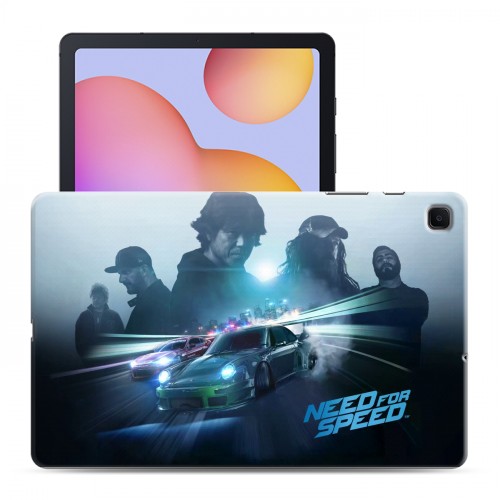 Дизайнерский силиконовый чехол для Samsung Galaxy Tab S6 Lite Need For Speed