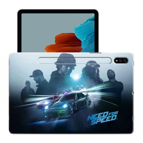 Дизайнерский силиконовый чехол для Samsung Galaxy Tab S7 Need For Speed