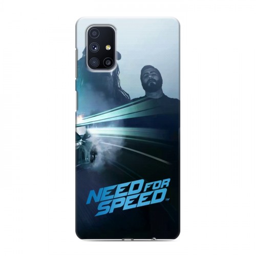 Дизайнерский пластиковый чехол для Samsung Galaxy M51 Need For Speed