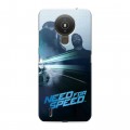 Дизайнерский силиконовый с усиленными углами чехол для Nokia 1.4 Need For Speed