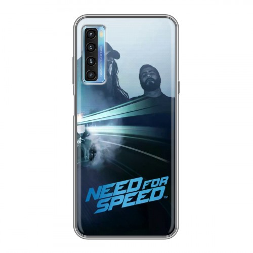 Дизайнерский силиконовый чехол для TCL 20L Need For Speed