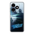 Дизайнерский силиконовый чехол для Tecno Spark Go 2024 Need For Speed