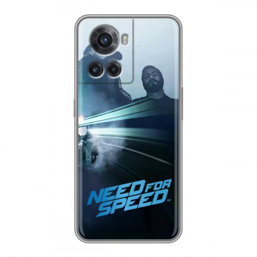 Дизайнерский силиконовый чехол для OnePlus Ace Need For Speed