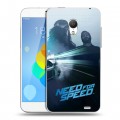 Дизайнерский силиконовый чехол для  Meizu MX3 Need For Speed