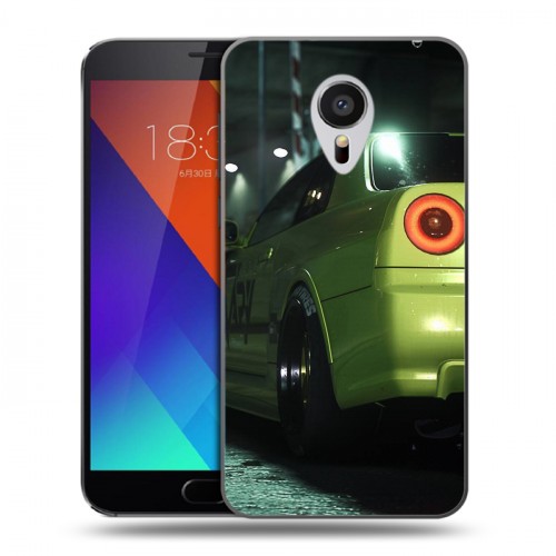 Дизайнерский пластиковый чехол для Meizu MX5 Need For Speed