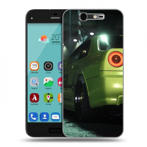 Дизайнерский силиконовый чехол для ZTE Blade S7 Need For Speed