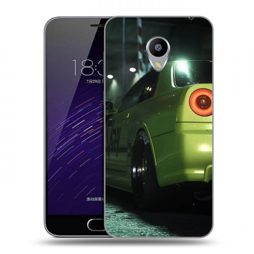 Дизайнерский силиконовый чехол для Meizu M3s Mini Need For Speed