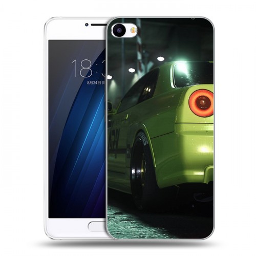 Дизайнерский пластиковый чехол для Meizu U20 Need For Speed