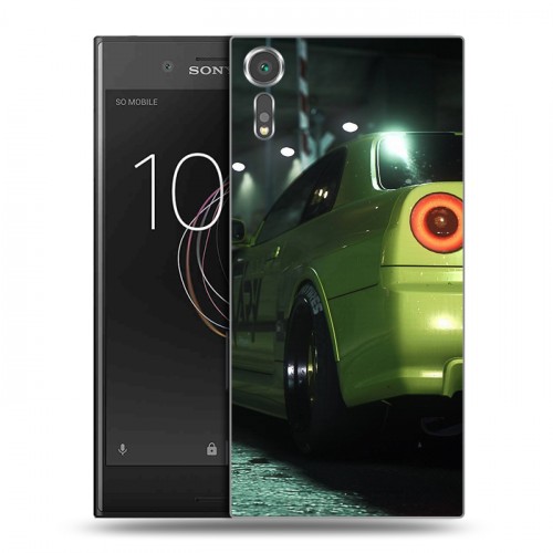 Дизайнерский пластиковый чехол для Sony Xperia XZs Need For Speed