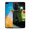 Дизайнерский пластиковый чехол для Huawei P40 Need For Speed