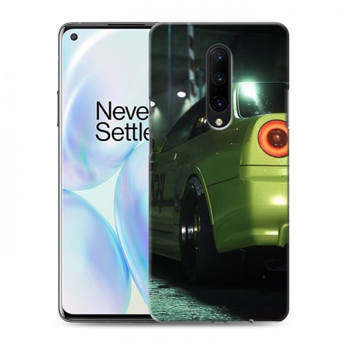 Дизайнерский силиконовый чехол для OnePlus 8 Need For Speed