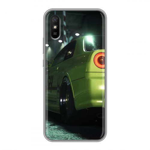 Дизайнерский силиконовый чехол для Xiaomi RedMi 9A Need For Speed