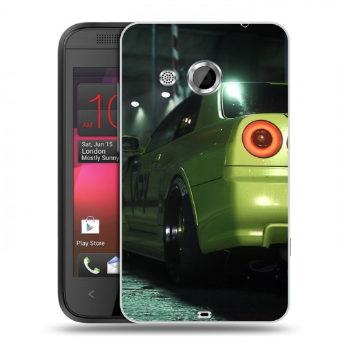 Дизайнерский пластиковый чехол для HTC Desire 200 Need For Speed