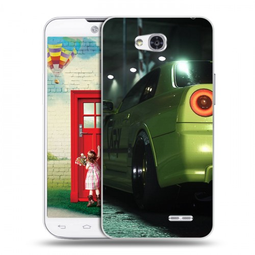 Дизайнерский пластиковый чехол для LG L80 Need For Speed