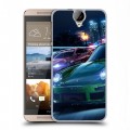 Дизайнерский пластиковый чехол для HTC One E9+ Need For Speed