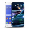 Дизайнерский силиконовый чехол для Samsung Galaxy J7 Need For Speed