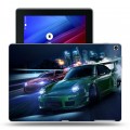 Дизайнерский силиконовый чехол для ASUS ZenPad 10 Need For Speed