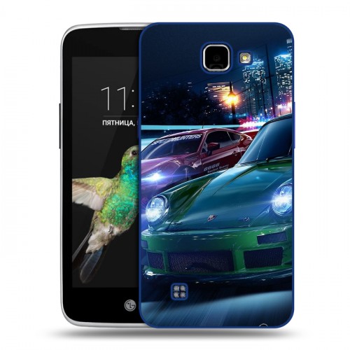 Дизайнерский пластиковый чехол для LG K4 Need For Speed