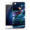 Дизайнерский пластиковый чехол для Meizu U20 Need For Speed