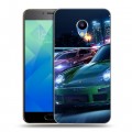 Дизайнерский силиконовый чехол для Meizu M5 Need For Speed