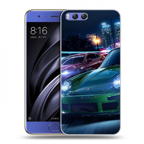 Дизайнерский пластиковый чехол для Xiaomi Mi6 Need For Speed