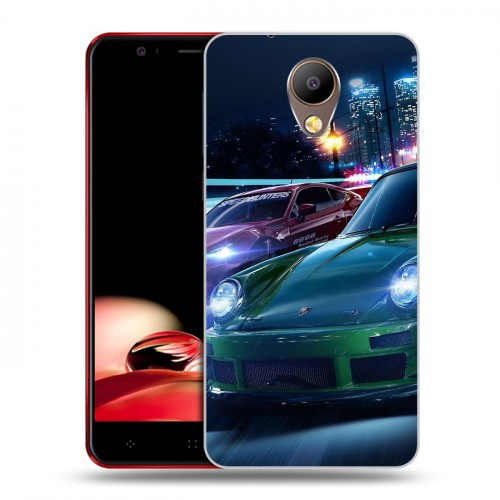 Дизайнерский пластиковый чехол для Elephone P8 Need For Speed