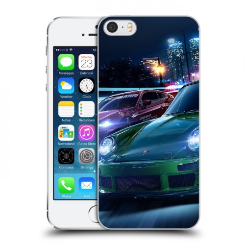 Дизайнерский пластиковый чехол для Iphone 5s Need For Speed