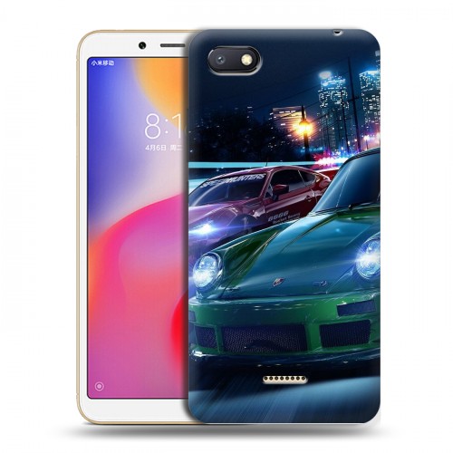 Дизайнерский пластиковый чехол для Xiaomi RedMi 6A Need For Speed