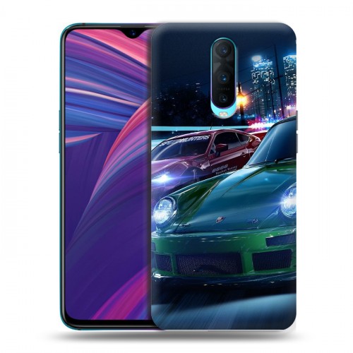 Дизайнерский пластиковый чехол для OPPO RX17 Pro Need For Speed