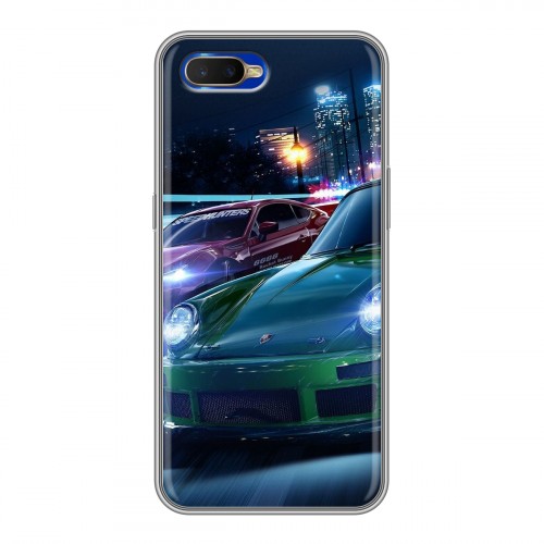 Дизайнерский силиконовый чехол для OPPO RX17 Neo Need For Speed