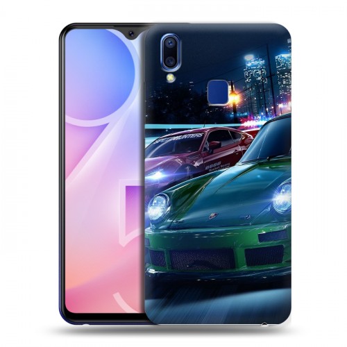 Дизайнерский пластиковый чехол для Vivo Y95 Need For Speed