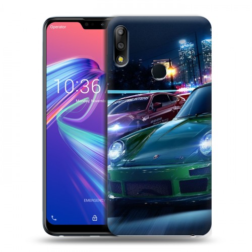 Дизайнерский пластиковый чехол для ASUS ZenFone Max Pro M2 Need For Speed