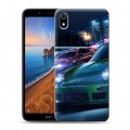 Дизайнерский силиконовый чехол для Xiaomi RedMi 7A Need For Speed