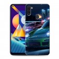 Дизайнерский пластиковый чехол для Samsung Galaxy M11 Need For Speed