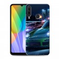 Дизайнерский пластиковый чехол для Huawei Y6p Need For Speed