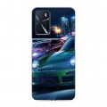 Дизайнерский силиконовый чехол для OPPO A16 Need For Speed