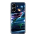 Дизайнерский пластиковый чехол для Xiaomi Poco C65 Need For Speed