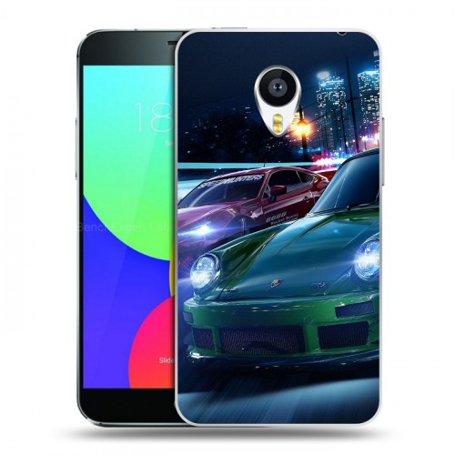 Дизайнерский пластиковый чехол для Meizu MX4 Pro Need For Speed