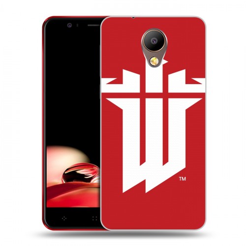 Дизайнерский пластиковый чехол для Elephone P8 Wolfenstein