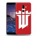 Дизайнерский пластиковый чехол для Nokia 7 Plus Wolfenstein